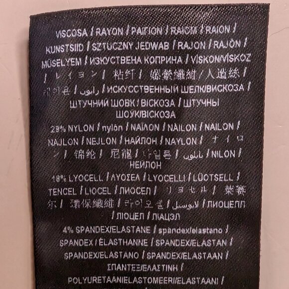 GUESS LOS ANGELES Bodycon CUT OUT Dress Sz S Long Sleeves NIGHT OUT FORMAL A GEM - Picture 11 of 11